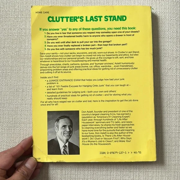 Clutter’s Last Stand book used but still usable. - Picture 3 of 3